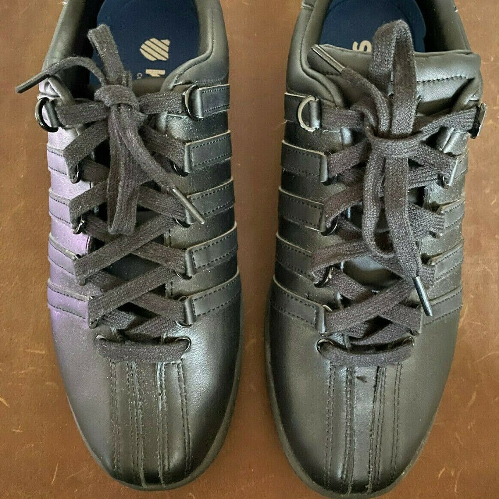 K-Swiss Classic VN 03343-001-M Black Men's 9.5 Pre-Owned